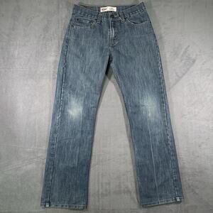 Levi’s 514 Straight Jeans Blue Women’s 14 Reg 27x27 Mid Rise Denim Casual